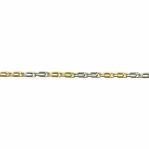 Bracelet chain gold platinum
