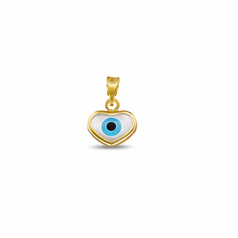 Pendant gold heart.