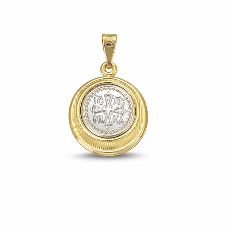 Pendant two colour circle